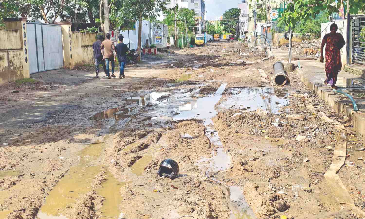 Roads to perdition: The terror of navigating through potholes, stagnated water in Chennai