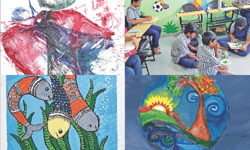 Art beyond barriers: Young Chennai artists with special needs shine at Tattva 2025