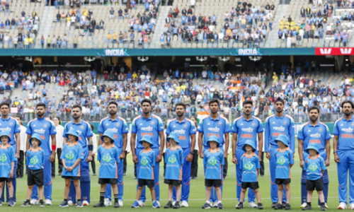 Surya, Shubman take India to 97 for 1 as rain stops play