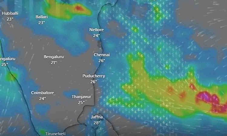 New low pressure over Bay of Bengal likely to bring more rain to south and coastal TN till Oct 28 New low pressure over Bay of Bengal likely to bring more rain to south and coastal TN till Oct 28