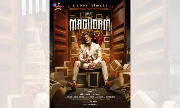 Vishal begins dubbing for 'Magudam'