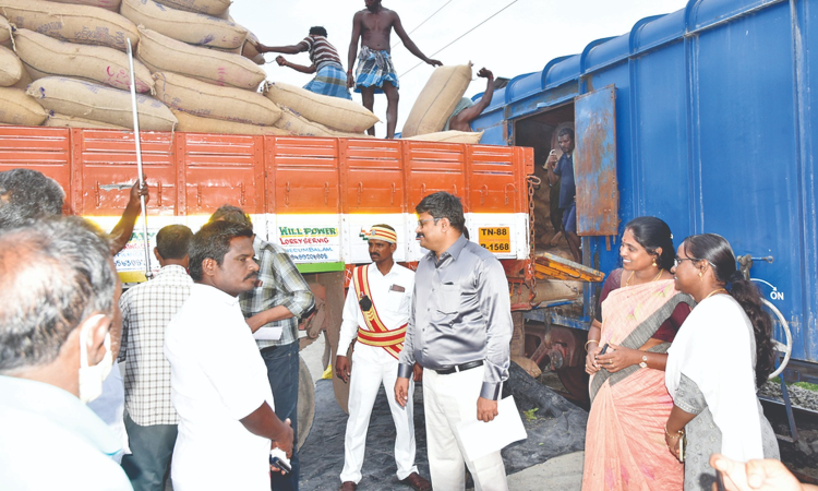 Procurement, transportation under Collectors watch in Delta Procurement, transportation under Collectors watch in Delta