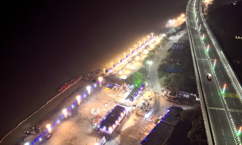 Elaborate arrangements for Chhath puja in Bihar