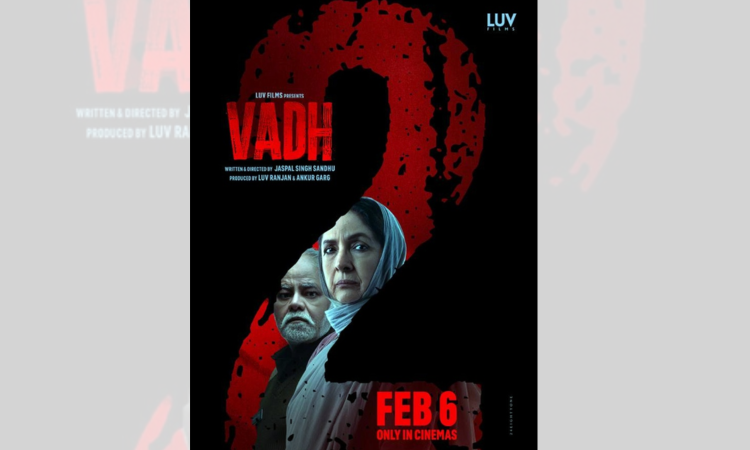 Neena Gupta, producer Luv Ranjan announce release date of Vadh 2 Neena Gupta, producer Luv Ranjan announce release date of Vadh 2