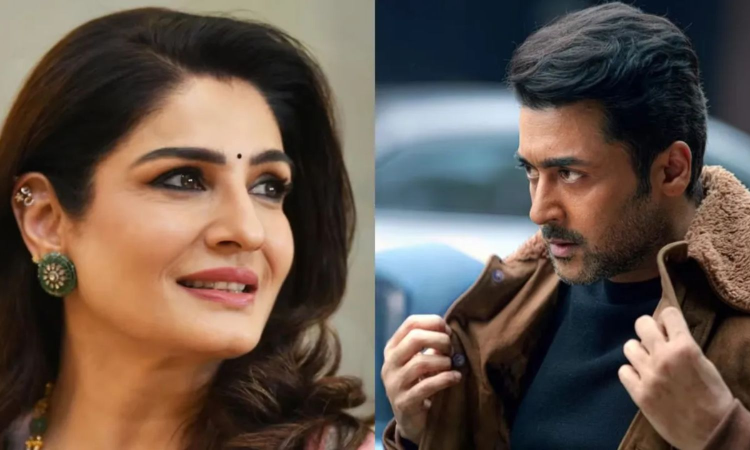 Raveena Tandon joins Suriyas next film directed by Venky Atluri Raveena Tandon joins Suriyas next film directed by Venky Atluri