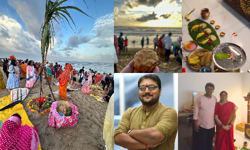 Chhath Puja: Emotions flow high from Ganga to Marina