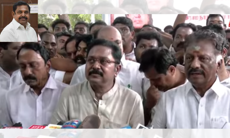 Edappadi hits out at Sengottaiyan, TTV, OPS; terms Panneerselvam DMK’s B team Edappadi hits out at Sengottaiyan, TTV, OPS; terms Panneerselvam DMK’s B team