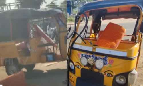 One dead, several injured as govt bus rams into auto carrying school students in Dindigul
