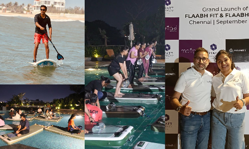 Floating fitness makes a splash as Chennaiites swap gyms for paddleboards Floating fitness makes a splash as Chennaiites swap gyms for paddleboards