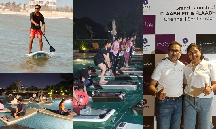 Floating fitness makes a splash as Chennaiites swap gyms for paddleboards