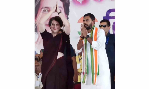 Double-engine govt in Bihar run from Delhi, CM Nitish Kumar enjoys no respect, claims Priyanka Double-engine govt in Bihar run from Delhi, CM Nitish Kumar enjoys no respect, claims Priyanka