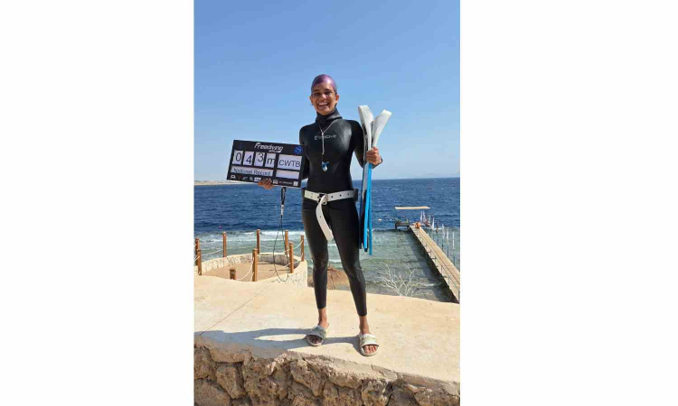 AIDA Freediving World Cup: TNs Archana sets five new national records AIDA Freediving World Cup: TNs Archana sets five new national records