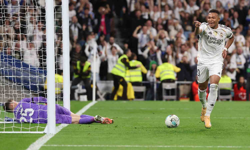 LaLiga: Mbappe scores twice as Madrid beats Valencia 4-0