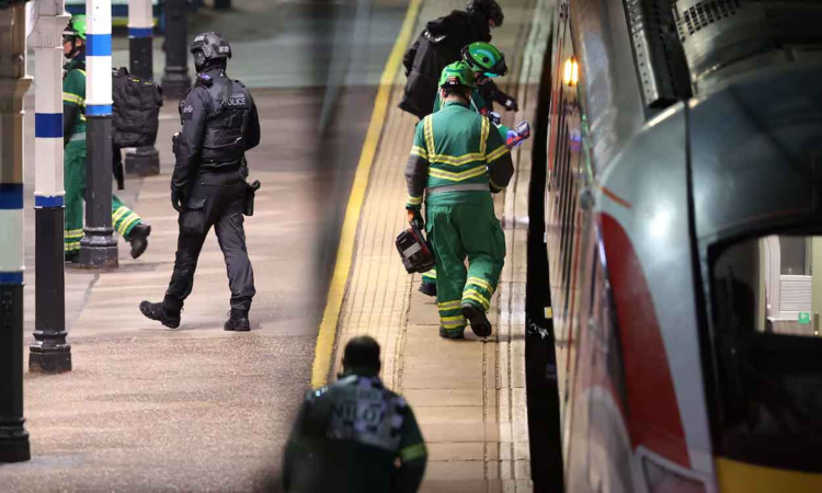 10 injured in stabbing attack on UK train, counter-terror police join probe