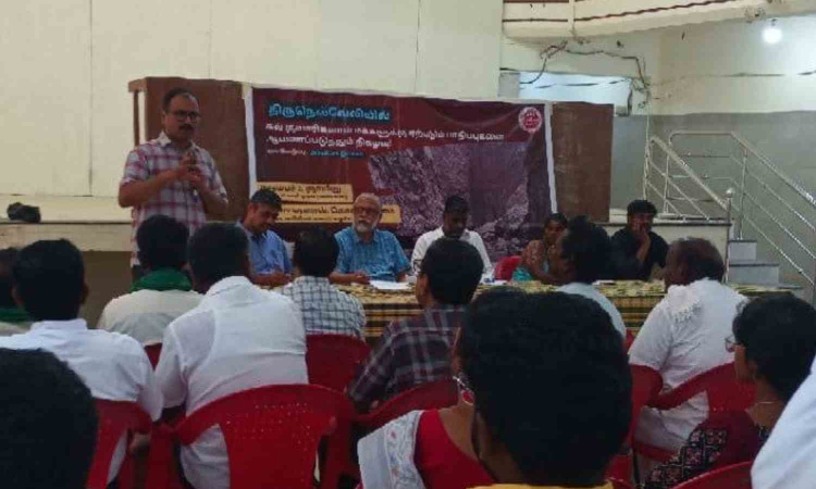 Take action on pro-quarry attackers in Tirunelveli, urges Arappor Iyakkam Take action on pro-quarry attackers in Tirunelveli, urges Arappor Iyakkam