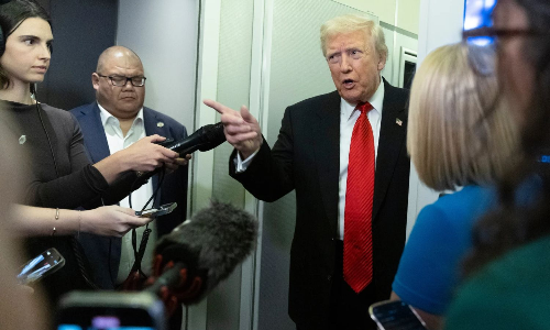 Trump says he wont be extorted by Democrats, shuns negotiations as shutdown drags on Trump says he wont be extorted by Democrats, shuns negotiations as shutdown drags on