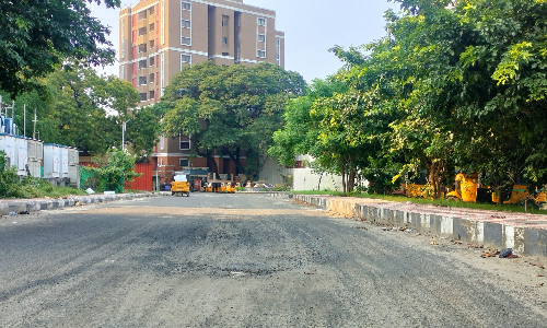 Irony breaks a bone: MLA Hostel road in disrepair, public in despair Irony breaks a bone: MLA Hostel road in disrepair, public in despair