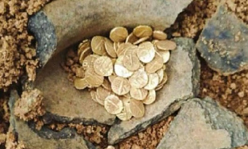 Over 100 ancient gold coins discovered during temple renovation near TNs Javadu Hills