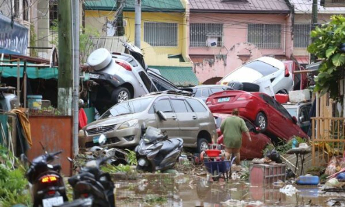 Typhoon Kalmaegi leaves 66 dead, mainly in Philippine province still recovering from deadly quake Typhoon Kalmaegi leaves 66 dead, mainly in Philippine province still recovering from deadly quake