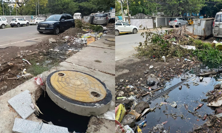 Chennai Citizen Connect: Pavement on Alagappa Road remains neglected for over five months Chennai Citizen Connect: Pavement on Alagappa Road remains neglected for over five months