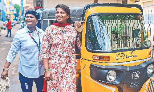 Women behind 3 wheels and a union: Chennai’s women auto drivers form India’s first registered union