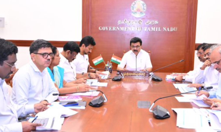 CM Stalin reviews progress of projects