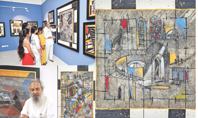 Thota Tharani revisits magic of Cinema in his latest art show
