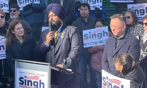 With win in Norwich, Singh Swarnjit becomes first Sikh to be elected mayor in Connecticut