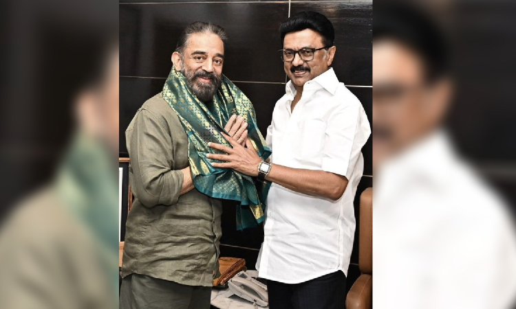 CM Stalin greets Kamal on his 71st birthday