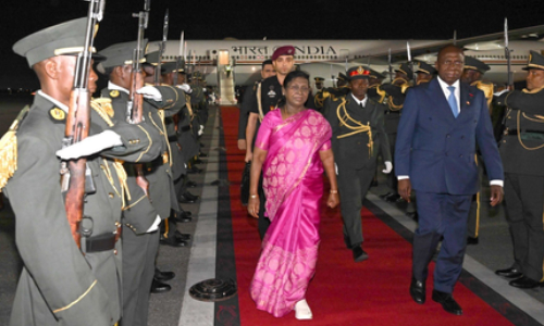 President Droupadi Murmu begins her State-visit to Angola