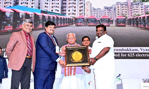 MTC Chennai wins national award for Best Public Transport System at UMI 2025
