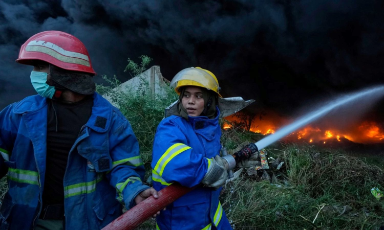 Falling Barriers: Women firefighters blaze new paths in Pakistan