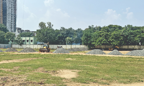 Highways dept takes over Saidapet B ground as open storage area