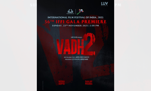 Vadh 2 set for a gala premiere at the 56th International Film Festival of India 2025