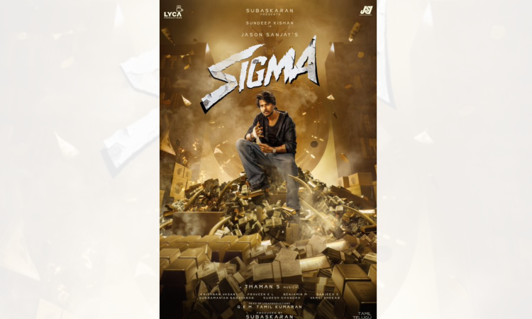 Vijays son Jason Vijays first film as director titled Sigma