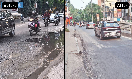 DT Next Impact: Damaged portion of Sterling Road rectified, re-laid