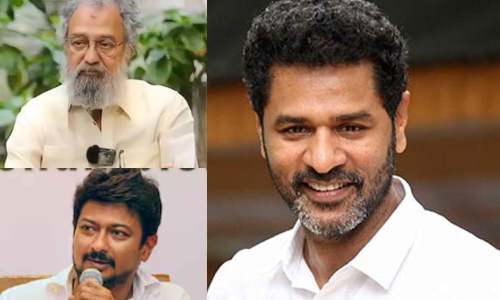 Prabhudheva, Udhayanidhi Stalin congratulate art director Thota Tharani for Chevalier honour