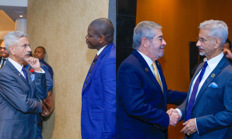 EAM Jaishankar meets global leaders at G7 FMs meet in Canada