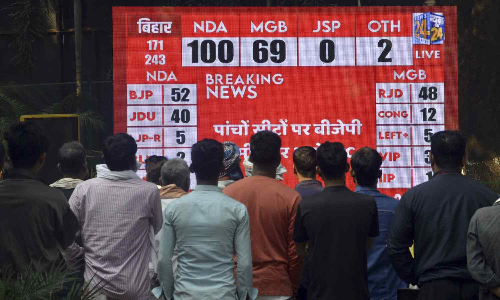 NDA leads in 166 seats, surpassing majority mark of 122; INDIA bloc ahead in 59