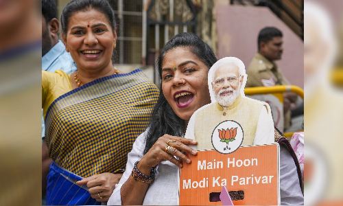 BJP-led NDA crosses majority mark of 122 seats in 243-member Bihar Assembly