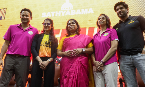Samantha unveils new jersey and launches Chennai Open ahead of WPBL season 2