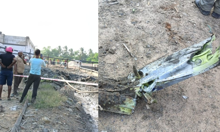 Day after snag hit trainer craft in Pudukai, another crashes in Tiruporur Day after snag hit trainer craft in Pudukai, another crashes in Tiruporur