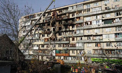 Russian drone and missile attack on Kyiv kills 6 people, injures at least 35