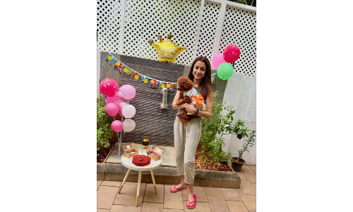 Trisha Krishnan celebrates as her furry friend Izzy turns 1 Trisha Krishnan celebrates as her furry friend Izzy turns 1