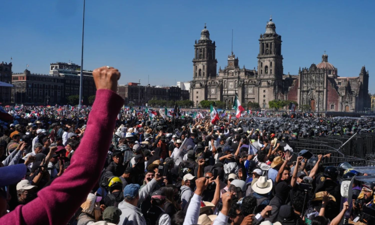Thousands protest crime, corruption in Mexico City as Gen Z protests gain momentum Thousands protest crime, corruption in Mexico City as Gen Z protests gain momentum