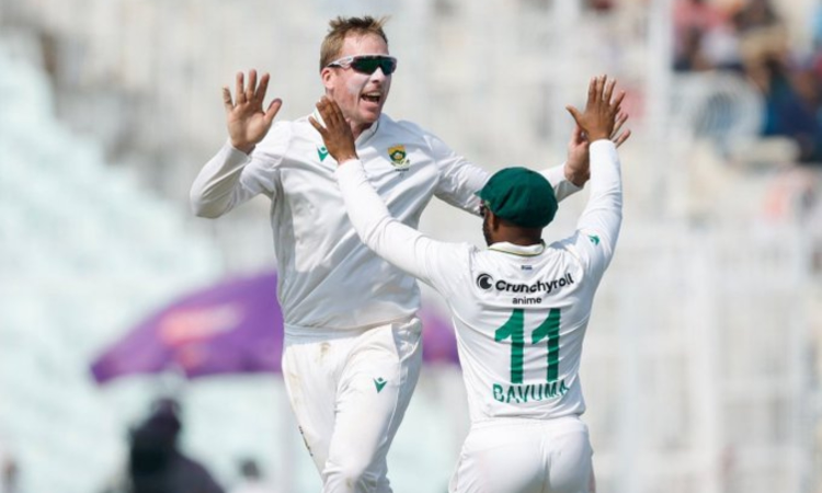 South Africa bewitches India on crumbling Eden pitch to seal first Test win on Indian soil in 15 years South Africa bewitches India on crumbling Eden pitch to seal first Test win on Indian soil in 15 years
