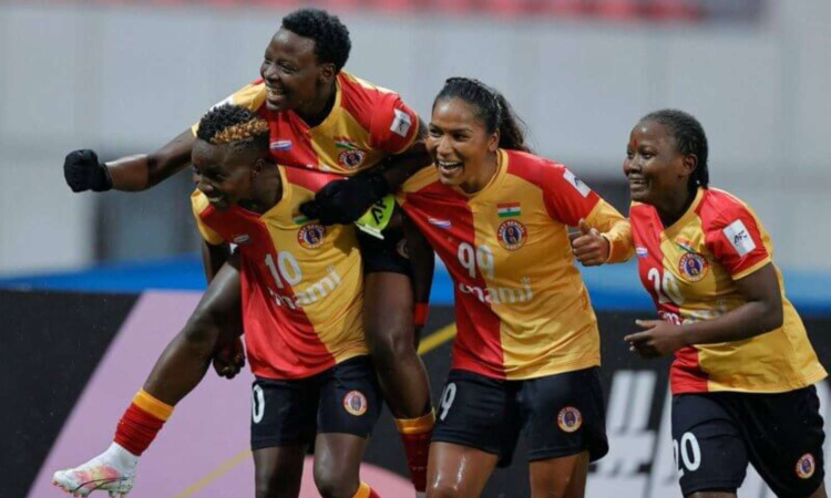 East Bengal women beat Iranian side Bam Khatoon 3-1 in AFC CL group opener