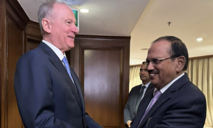 Putin aide Patrushev arrives in Delhi, meets NSA Doval Putin aide Patrushev arrives in Delhi, meets NSA Doval