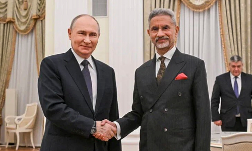 Jaishankar meets President Putin, briefs him on preparations for annual summit Jaishankar meets President Putin, briefs him on preparations for annual summit