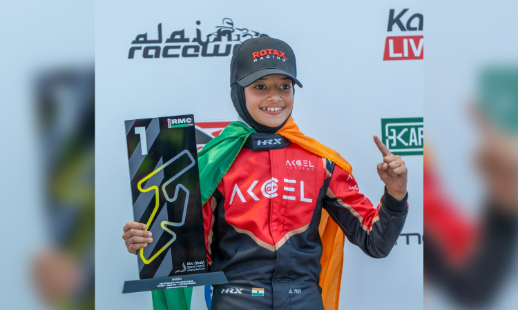 Another weekend, another pole for Indian racer Atiqa Mir